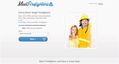 Desktop Screenshot of meetfirefighters.com